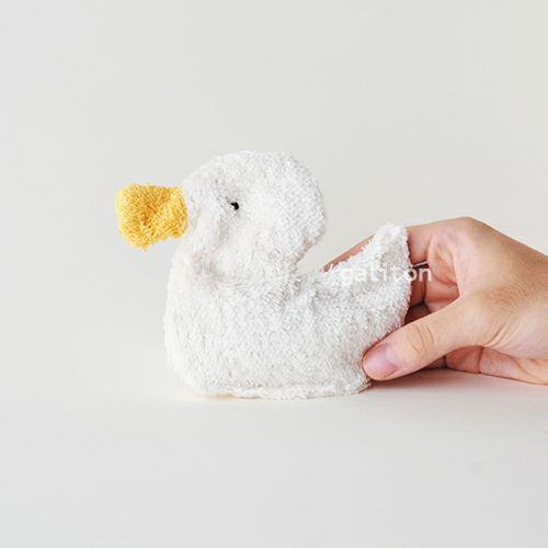 エフィー Efie VEGANヴィーガンぬいぐるみ あひる 白