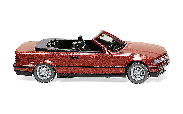 ヴィーキング Wiking 019401 BMW 325i Cabrio - wine-red metallic