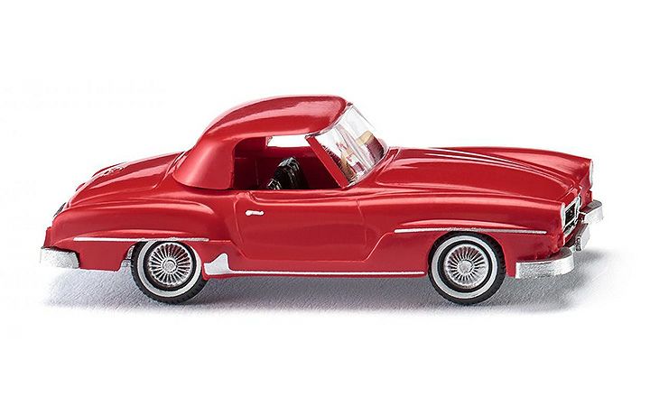 ヴィーキング Wiking 025301 MB 190 SL Coupe - traffic red