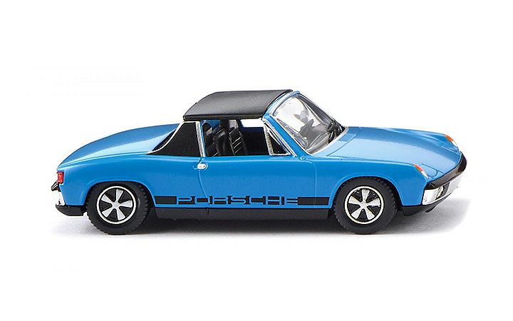 ヴィーキング Wiking 079207 VW Porsche 914 - light blue