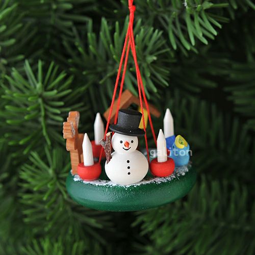 【xmas限定販売】《クリスマスオーナメント》 クリスティアンウルブリヒト Christian Ulbricht クランツと雪だるま