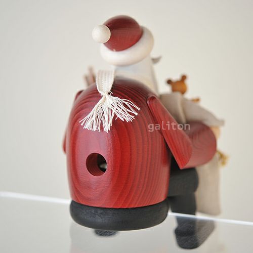 煙出し人形 KWOサンタ 座り 21190