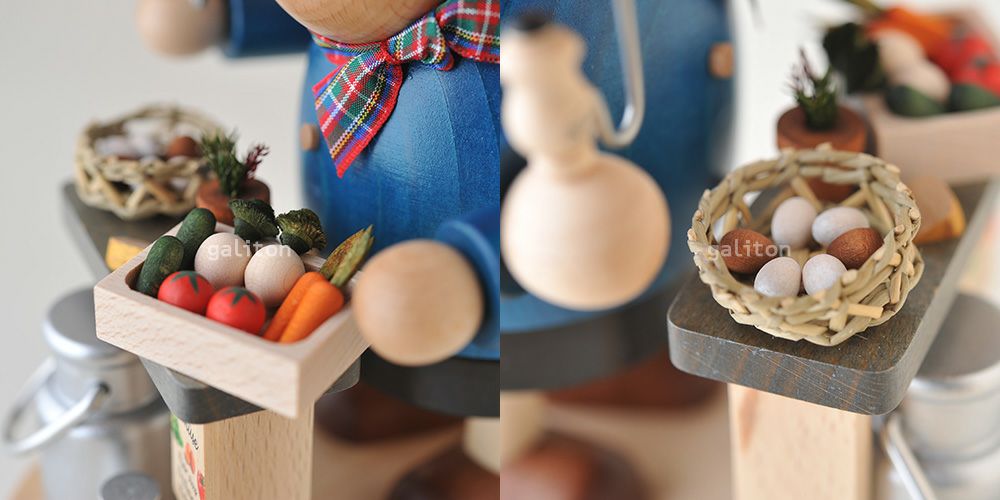 煙出し人形 KWO太っちょ有機栽培農家 21445