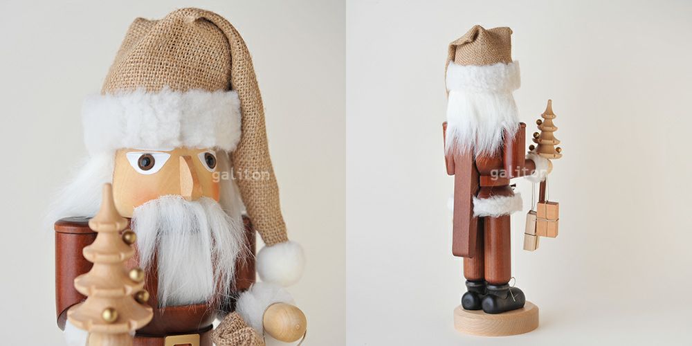 くるみ割り人形 クリスティアンウルブリヒト Christian Ulbricht サンタクロース ナチュラル 32333