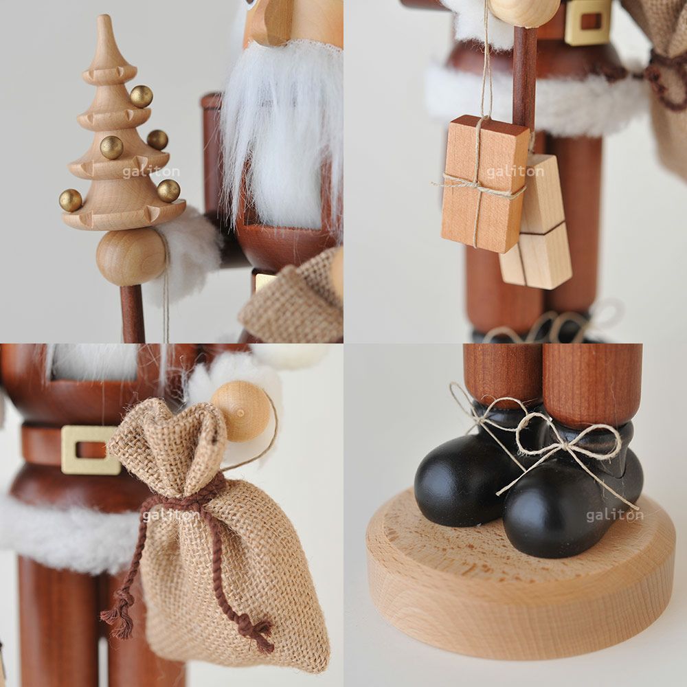 くるみ割り人形 クリスティアンウルブリヒト Christian Ulbricht サンタクロース ナチュラル 32333