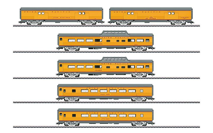maerklin/メルクリン 43617 客車4両+手荷物車2両セット UP