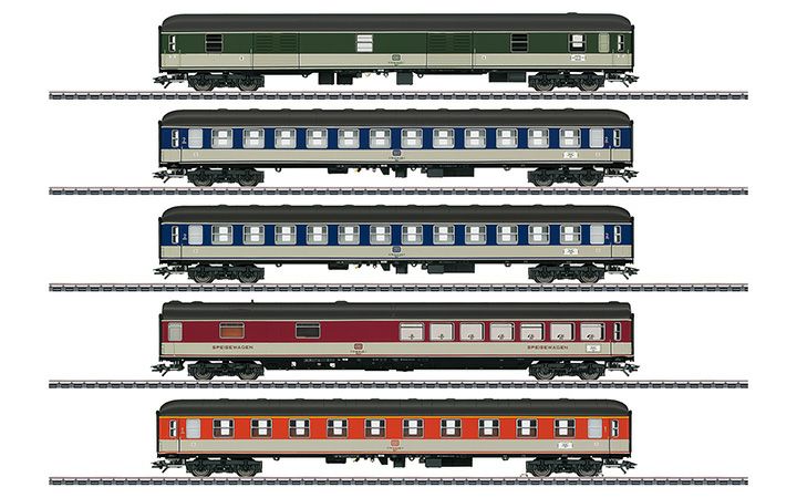 maerklin/メルクリン 43917 客車4両+手荷物車1両セット DB