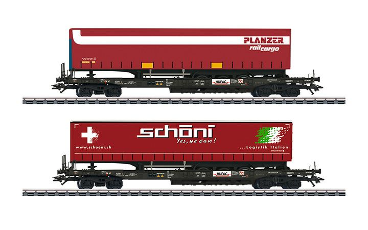 maerklin/メルクリン 47115 コンテナ貨車2両セット Schoni and Planzer