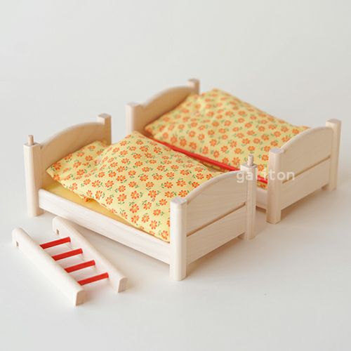 リュルケ Ruelke 木製ドールハウス家具 二段ベッド
