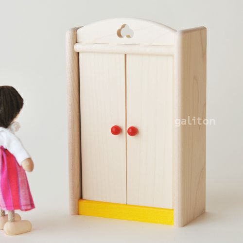 リュルケ Ruelke 木製ドールハウス家具 洋服ダンス