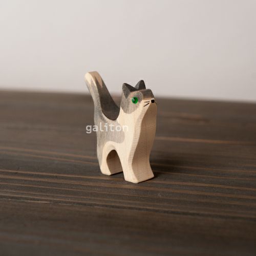 オストハイマー Ostheimer ねこ グレー 上向き