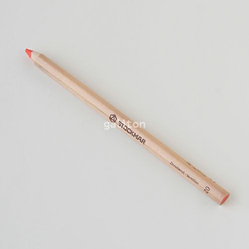 シュトックマー Stockmar 三角軸色鉛筆 単色02朱色