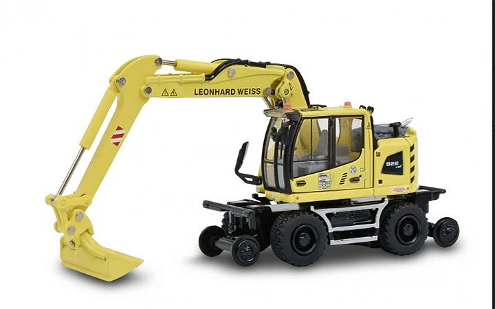Schuco/シュコー 452646900 MHI Liebherr Mobilbagger A922 Rail 1:87