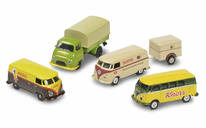 Schuco/シュコー 452655400 MHI Set STARKE MARKEN 1:87