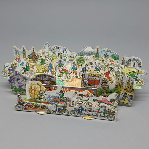 Wetzel マッチ箱ギャラリー 自転車の歴史 其の2