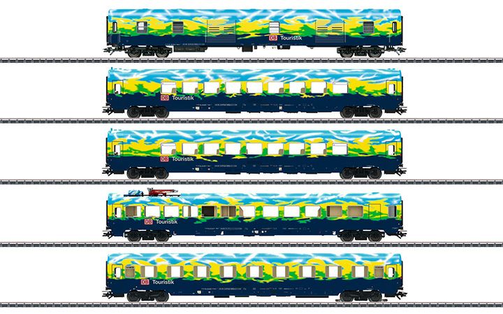 maerklin/メルクリン 43879 客車5両セット DBAG Touristikzug