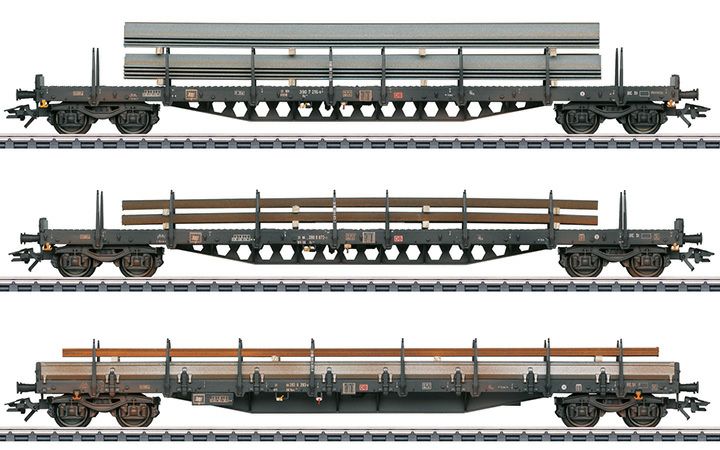 maerklin/メルクリン 47145 ステーク貨車3両セット
