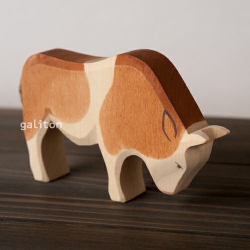 オストハイマー Ostheimer うし オス 茶ぶち 下向き