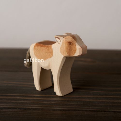 オストハイマー Ostheimer 子うし 茶ぶち 上向き