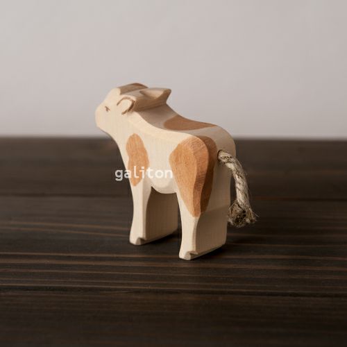 オストハイマー Ostheimer 子うし 茶ぶち 上向き