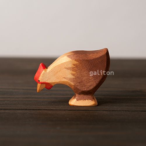 オストハイマー Ostheimer めんどり 茶 下向き