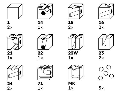 【ビー玉40個特典付】 キュボロ スピード CUBORO クボロ