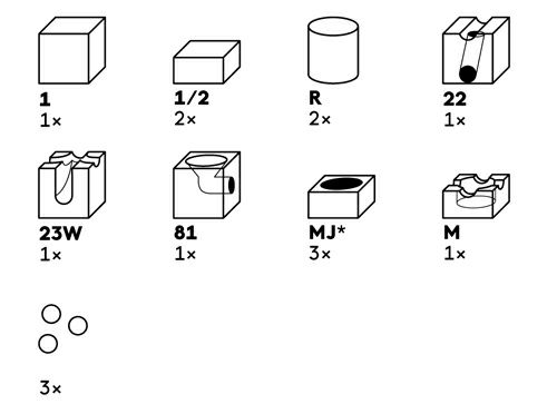 【ビー玉40個特典付】 キュボロ ジャンプ CUBORO クボロ
