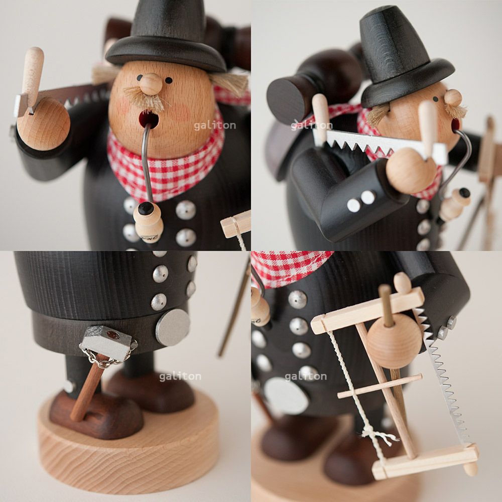 煙出し人形 KWO太っちょ大工 21578