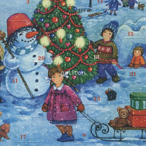 【xmas限定販売】 アドヴェントカード2枚組P