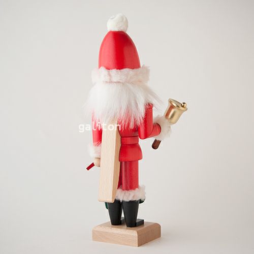 くるみ割り人形 クリスティアンウルブリヒト Christian Ulbricht ベルを持つサンタクロース 32658