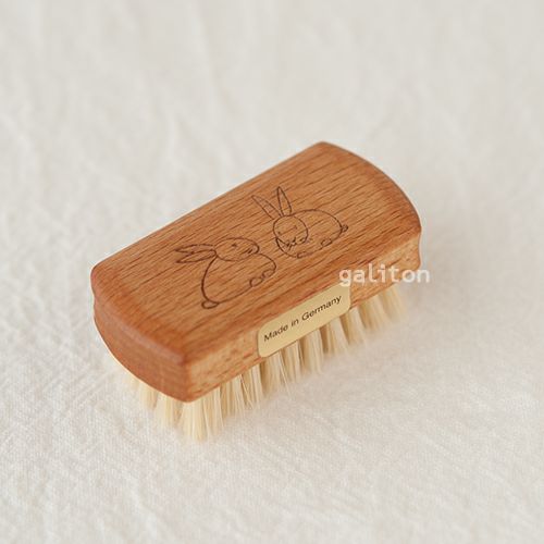 ビュルステンケラー Burstenfabrik Keller ハンド＆ネイルブラシ ウサギ