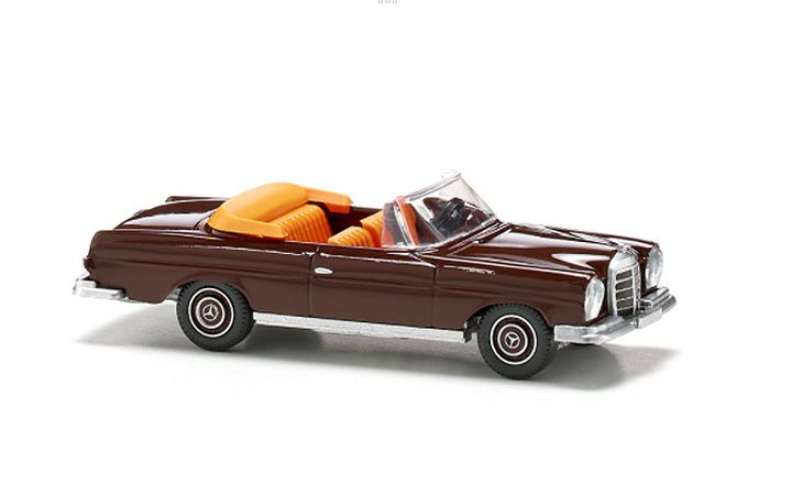 ヴィーキング Wiking 015302 MB 280 SE Cabrio - schokoladenbraun