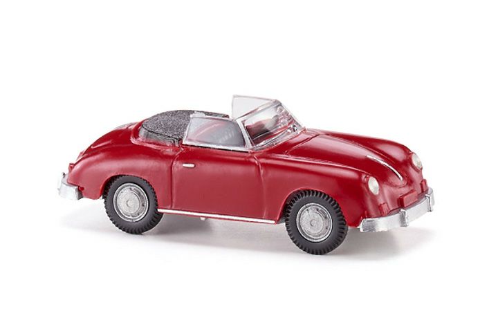 ヴィーキング Wiking 016003 Porsche 356 Cabrio - signalrot