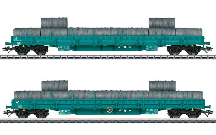 maerklin/メルクリン 47107 低床貨車2両セット FS Type Res
