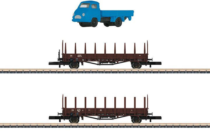 maerklin/メルクリン 82132 ステーク貨車セット DB Zゲージ