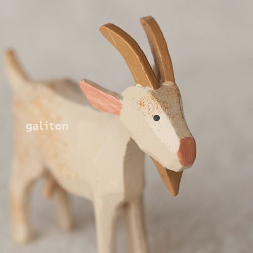 クリスティアンヴェルナー Christian Werner やぎ 白（大）