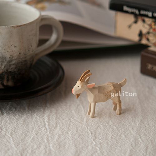 クリスティアンヴェルナー Christian Werner やぎ 白（大）