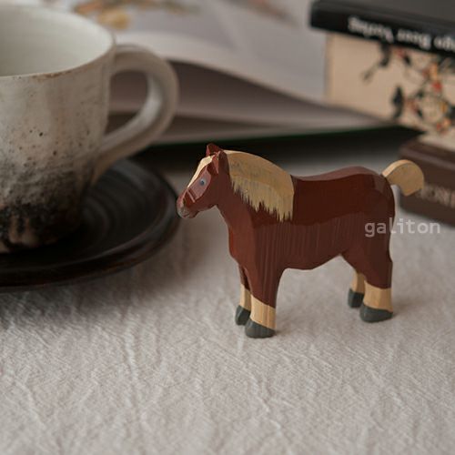 クリスティアンヴェルナー Christian Werner 農耕馬 白たてがみ（大）