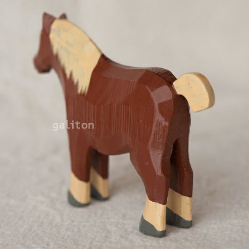 クリスティアンヴェルナー Christian Werner 農耕馬 白たてがみ（大）