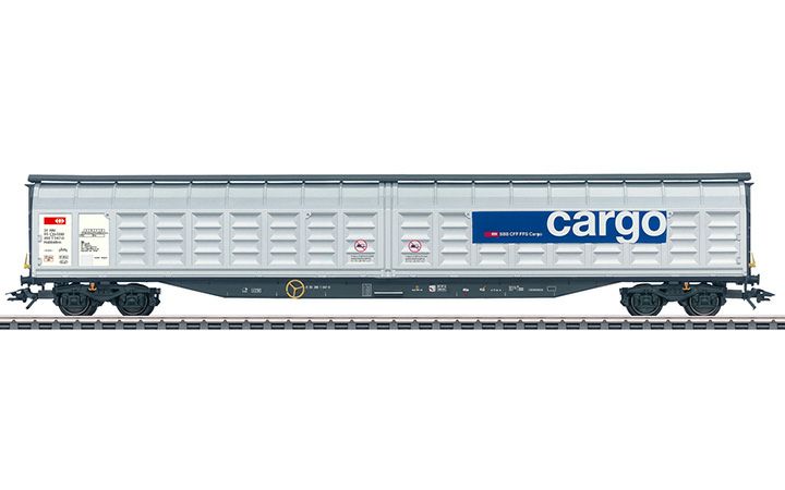 maerklin/メルクリン 48055 スライディングウォール貨車 SBB Habbiillns