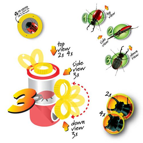 ナヴィア Navir 自然観察ボックス トリプル