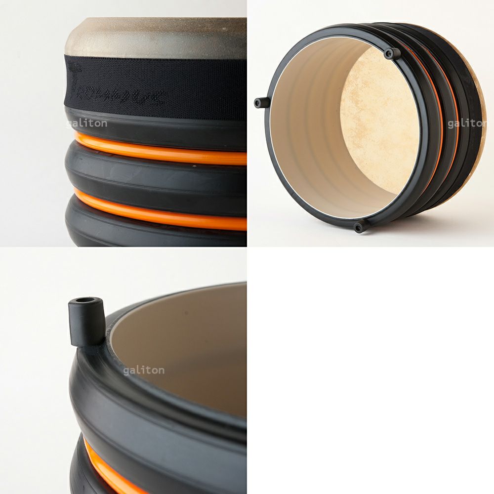 トロムス Trommus ロードラムC1u橙 φ28cm