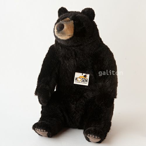 ケーセン Koesen ぬいぐるみ 限定版ブラックベア JIMMY ジミー