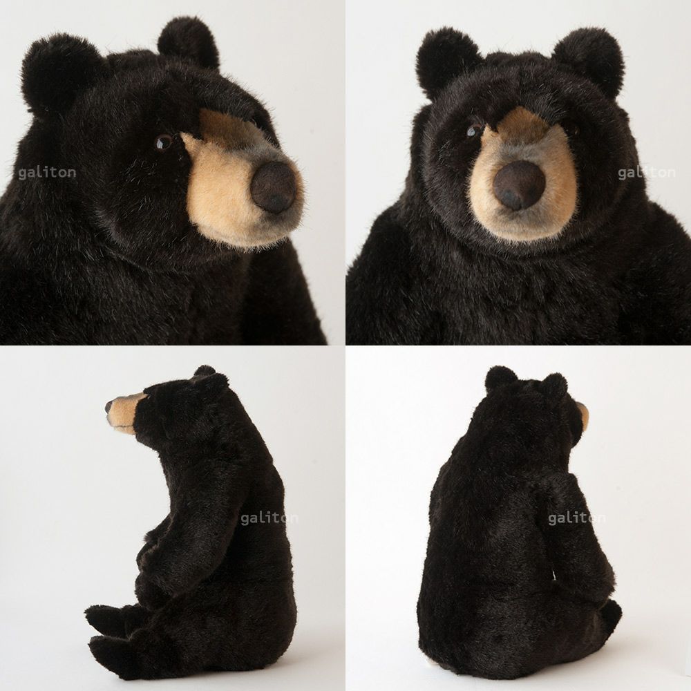 ケーセン Koesen ぬいぐるみ 限定版ブラックベア JIMMY ジミー