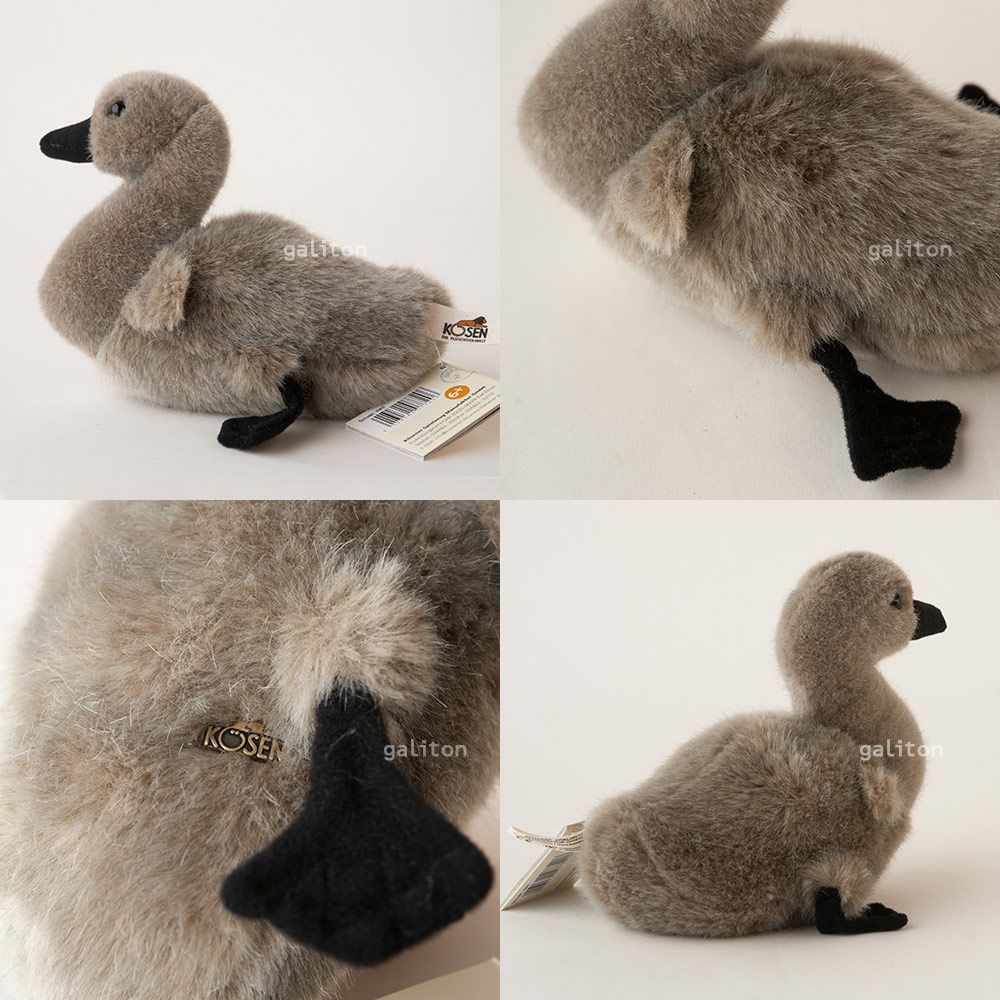 ケーセン Koesen ぬいぐるみ 白鳥の赤ちゃん