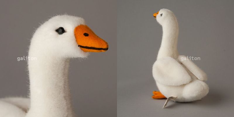 KOSEN ガチョウぬいぐるみ 楽天市場】ケーセン ぬいぐるみ kosen ガチョウ 茶 37cm Gray