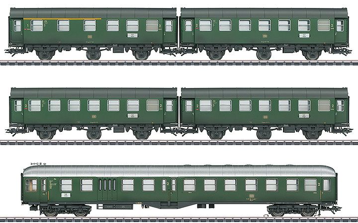 maerklin/メルクリン 41326 客車5両セット DB