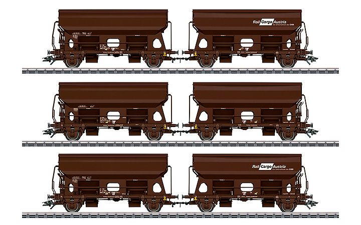 maerklin/メルクリン 46308 ヒンジ付ルーフ貨車セット RCA