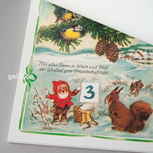 【xmas限定販売】 日めくりアドヴェントカレンダー15562