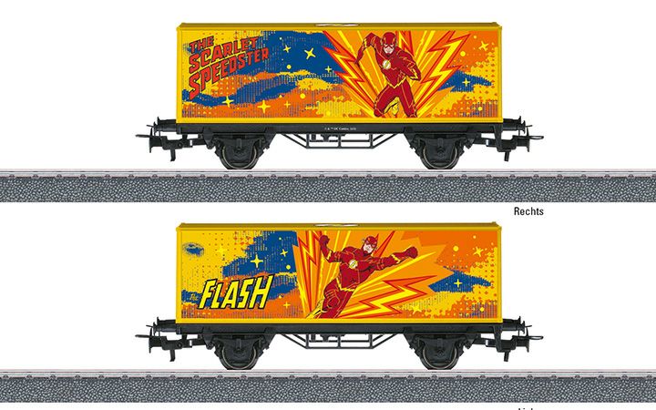 maerklin/メルクリン 44829 コンテナ貨車 The Flash